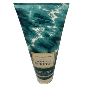 Bath & Body Works Water Lily Springs Hydration Body Cream Shea Butter 8 oz NEW